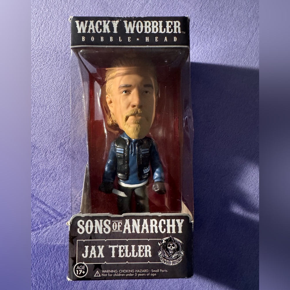 New in Box Sons of Anarchy Jax Teller Bobblehead